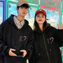 ペアルック パーカー アウター ブランド ペアルック カップル お揃い 服 レディース おしゃれ 春 カップル ペアルックパーカー 大きいサイズ リンクコーデ ...