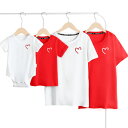 親子 ペアルック tシャツ 夏服 親子コーデ 親子ペアtシャツ 半袖 コーデ 夏 Tシャツ 家族 お揃い tシャツ ブランド 大人 子供 お揃い 3 人 親子 ...