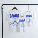 親子 ペアルック tシャツ ロンパース 夏服 親子コーデ 親子ペアtシャツ 半袖 コーデ 夏 tシャツ 家族 お揃い tシャツ ブランド 大人 子供 お揃い 3...