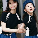 親子 ペアルック tシャツ 夏 ペア シンプル トップス uネック 夏 女子 女性 半袖 通気 夏服 親子コーデ 赤ちゃん 親子ペアルック ペアtシャツ 半袖 ...
