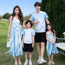 親子 ペアルック tシャツ 夏 ワンピース トラベル タッセル キャミソール ペア 夏服 親子コーデ 赤ちゃん 親子ペアルック ペアtシャツ 半袖 コーデ 家族...