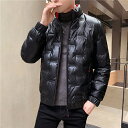 ダウンジャケット メンズ ダウン ジャケット 冬物 冬服 アウター ファー付き 防寒 ブランド 秋 冬 秋服 ダウンコート 大きいサイズ 軽量 ライトダウン メ...