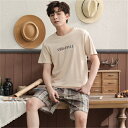 パジャマ メンズ 夏 綿100% 半袖 セットアップ 春 秋 夏用 ルームウェア 上下セット 大人 紳士 おしゃれ パジャマ 大きいサイズ かっこいい プレゼン...
