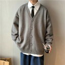 メンズ カーディガン ニットカーディガン 秋 春夏 ショート カーディガン サマー 薄手 トップス メンズ ファッション ショート丈 肩掛け 長袖 おしゃれ カ...
