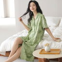 ネグリジェ レディース 夏 マタニティ セクシー ネグリジェ 半袖 綿 前開き パジャマ 半袖 ワンピース ブランド かわいい 大人 春秋 おしゃれ 部屋着 レ...