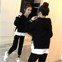 ジャージ 上下セット レディース 春 カジュアル 学生 韓国 2点セット ジャージ セットアップ 女の子 おしゃれ 上下 セット スウェット 長袖 春 秋 冬 ...