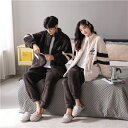 ペア パジャマ 冬 もこもこ カップル ペア ルームウェア セット 前開き 長袖 ペアパジャマ モコモコ メンズ ペアパジャマ カップル 秋冬 結婚祝い プレゼ...