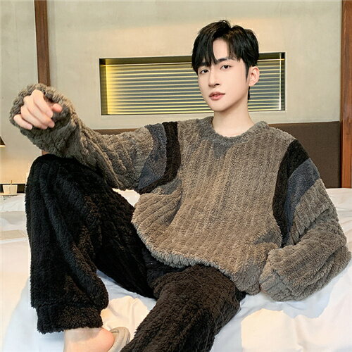 モコモコ パジャマ メンズ 冬用 もこもこ ルームウェア メンズ 長袖 着る毛布 ルームウェア メンズ 冬 ..