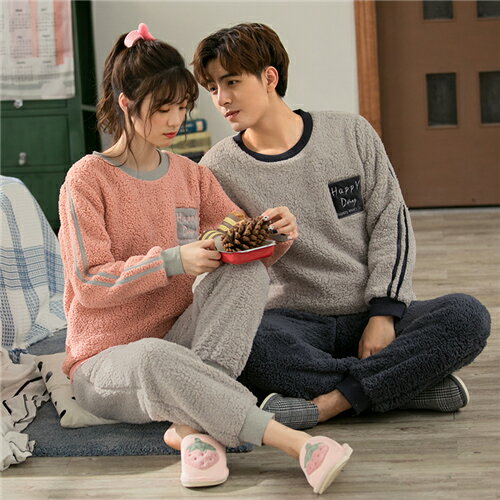 ペアパジャマ 冬 もこもこ カップル ペア ルームウェア セット 長袖 ペアパジャマ モコモコ メンズ ペアパジャマ カップル 秋冬 結婚祝い プレゼント ペアパジャマ カップル 冬 カップル お揃い プレゼント ギフト カップル ペア ルームウェア 可愛い カップル ペア 部屋着