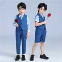 子供 スーツ 5点セット 卒業式 スーツ 男の子 入学式 スーツ 子供 セットアップ 子ども スーツ ピアノ 発表会 フォーマルスーツ 子供 七五三 結婚式 キ...