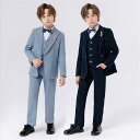 子供 スーツ 6点セット 卒業式 スーツ 男の子 入学式 スーツ 子供 セットアップ 子ども スーツ ピアノ 発表会 フォーマルスーツ 子供 七五三 結婚式 キ...
