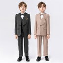 子供 スーツ 6点セット 卒業式 スーツ 男の子 入学式 スーツ 子供 セットアップ 子ども スーツ ピアノ 発表会 フォーマルスーツ 子供 七五三 結婚式 キ...
