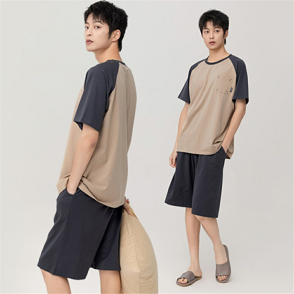 楽天MK-Houseパジャマ メンズ 半袖 綿 シンプル カジュアル セットアップ 夏用 ルームウェア メンズパジャマ 上下 セット 紳士 おしゃれ 春 夏 パジャマメンズ 大きいサイズ プレゼント 父の日 男性用 部屋着 人気 寝返りしやすい お洒落 肌触りがいい 通気性 が良い 送料無料