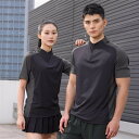 ゴルフウェア 半袖 レディース 無地 シンプル カジュアル ジッパー スタンド襟 服 速乾 夏 トップス 大きいサイズ おしゃれ ゴルフ レディース ポロシャツ...