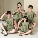 親子ペア パジャマ 夏 半袖 春 キッズ アニメ セットアップ 綿 親子 ペアパジャマ 春夏 ルームウェア ママ 家族お揃い ゆったり おそろい親子服 子供用 ...