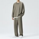 上下セット メンズ ジャージ セットアップ 男性用 おしゃれ スウェットシャツ スウェットパンツ 長袖 春 秋 大きいサイズ ルームウェア 部屋着 ゆったり ジ...
