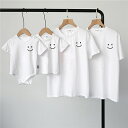 親子 ペアルック tシャツ 夏服 親子コーデ 親子ペアtシャツ 半袖 コーデ 夏 tシャツ 家族 お揃い tシャツ ブランド 大人 子供 お揃い 3人 親子 お...
