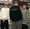メンズ トレーナー おしゃれ 春秋 長袖 tシャツ プルオーバー トレーナー メンズ ブランド トップス 大きい サイズ 人気 ロングtシャツ メンズ ブランド...