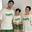 親子 ペアルック tシャツ 夏 ペア tシャツ カジュアル ゆったり 半袖 綿 通気性 韓国 夏服 親子コーデ 赤ちゃん 親子ペアルック ペアtシャツ 半袖 コ...