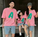 親子 ペアルック tシャツ 夏 ペア tシャツ ゆったり アウトドア ファッション 夏服 親子コーデ 赤ちゃん 親子ペアルック ペアtシャツ 半袖 コーデ 家族...