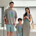 親子 ペアルック tシャツ 夏 ワンピース カジュアル 女性 ゆったり ストリートコーデ 韓国 ペア 夏服 親子コーデ 赤ちゃん 親子ペアルック ペアtシャツ ...