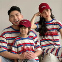 親子 ペアルック tシャツ 夏 ワンピース カジュアル ゆったり アウトドア ストライプ 半袖 韓国 ペア 夏服 親子コーデ 赤ちゃん 親子ペアルック ペアtシ...