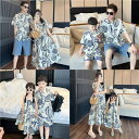 親子 ペアルック シャツ 夏 ワンピース フラワー 夏 女性 トラベル シャツ ワンピース ペア 夏服 親子コーデ 赤ちゃん 親子ペアルック ペアシャツ 半袖 ...