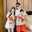親子 ペアルック tシャツ 夏 ペア tシャツ トップス かわいい 夏 女性 半袖 夏服 親子コーデ 赤ちゃん 親子ペアルック ペアtシャツ 半袖 コーデ 家族...