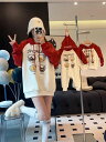 親子 ペアルック 赤ちゃん パーカー 春 フラワー かわいい つなぎ トレーナー 韓国 親子 ペアルック 親子ペアルック 春秋 トップス ゆったり ママ 親子 ...