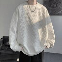 メンズ トレーナー おしゃれ 秋 冬 長袖 tシャツ プルオーバー 春 パーカー uネック ヘビーウエイト トレーナー メンズ ブランド トップス 人気 ロング...