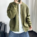 メンズ カーディガン 厚手 春 アウター かこいい セーター シンプル 無地 ニット ニットカーディガン 秋 春 カーディガン サマー 薄手 トップス メンズ ...