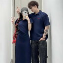 カップル ペア tシャツ ブランド レディース ワンピース シンプル カジュアル 刺繍 半袖 青 ペアルック カップル 春夏 服 メンズ tシャツ 半袖 おしゃれ ペアルック tシャツ カップル お揃い プレゼント 夫婦 おもしろ カップル 友達 ギフト人気