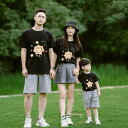 親子 ペアルック tシャツ 夏 ペア 夏 女性 半袖 綿 夏服 親子コーデ 赤ちゃん 親子ペアルック ペアtシャツ 半袖 コーデ 家族 お揃い tシャツ ブラン...