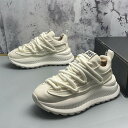 厚底 スニーカー メンズ 運動靴 ローカット おしゃれ 春 カジュアル ストリートコーデ 無地 通気性 ダッドスニーカー スポーツシューズ きれいめ 身長アップ...