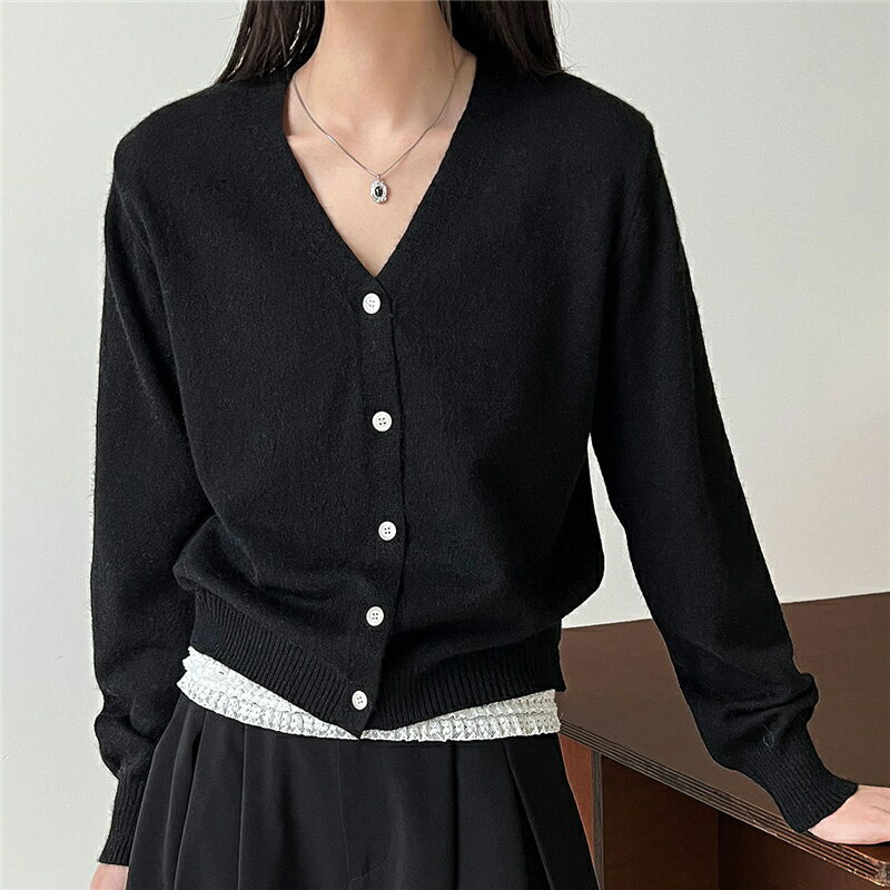 レディース カーディガン 秋 薄手 Vネック 前開き ウエスト セーター 秋 シンプル ニット きれいめ ボレロ 秋用 ショート丈 長袖 ゆったり 冬 アウター レディース トップス UV カーディガン オーバーサイズ 秋冬 レディースファッション