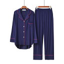 パジャマ レディース 冬用 長袖 ルームウェア きれいめ 秋 ゆったり 春 長袖トップス ロングパンツ 2点セット 上下セット 大人 10分丈 冬 おしゃれ 部屋着 秋冬 セットアップ スウェット 寝巻き 大きいサイズ 可愛い