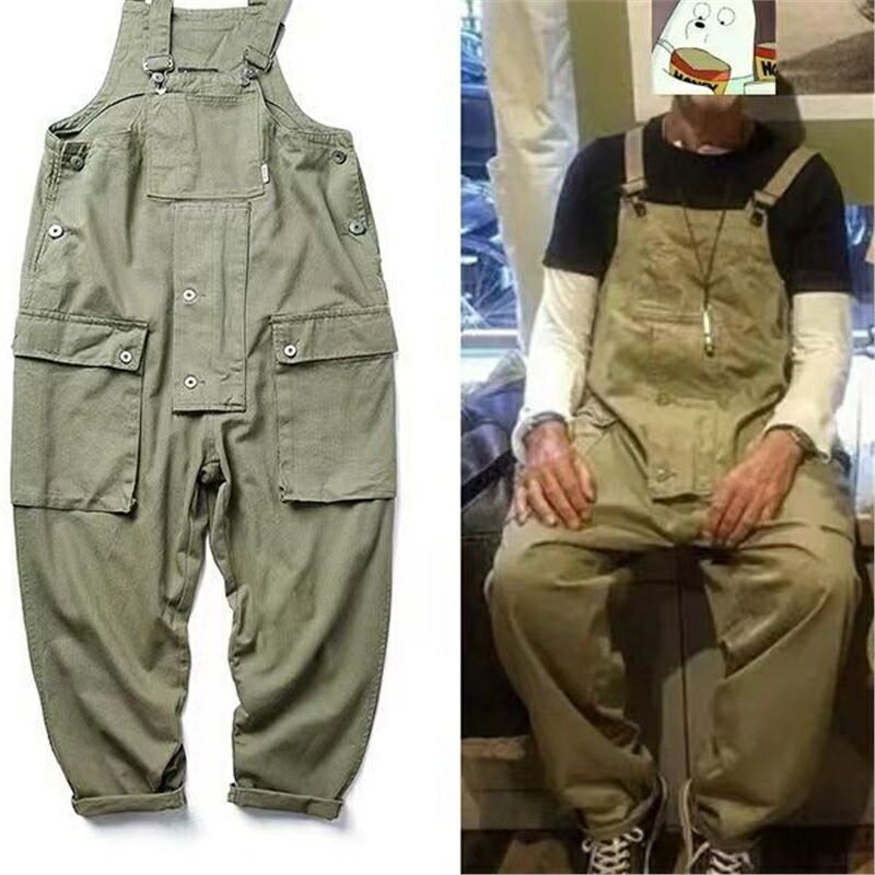 オーバーオール メンズ サロペット ワイド カジュアル ゆったり アメカジ オールインワン 作業ズボン 秋 パンツ つなぎ 秋冬 おしゃれ 作業着 ボトムス 大きいサイズ 20代 30代 40代 50代 上品 通勤 送料無料 シンプル 薄手 オールシーズン 作業 普段着 カッコイイ