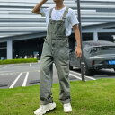 オーバーオール メンズ サロペット ワイド カジュアル レトロ 大きいサイズ ゆったり デニム ストレート アメカジ 秋 パンツ つなぎ 秋冬 おしゃれ 作業着...