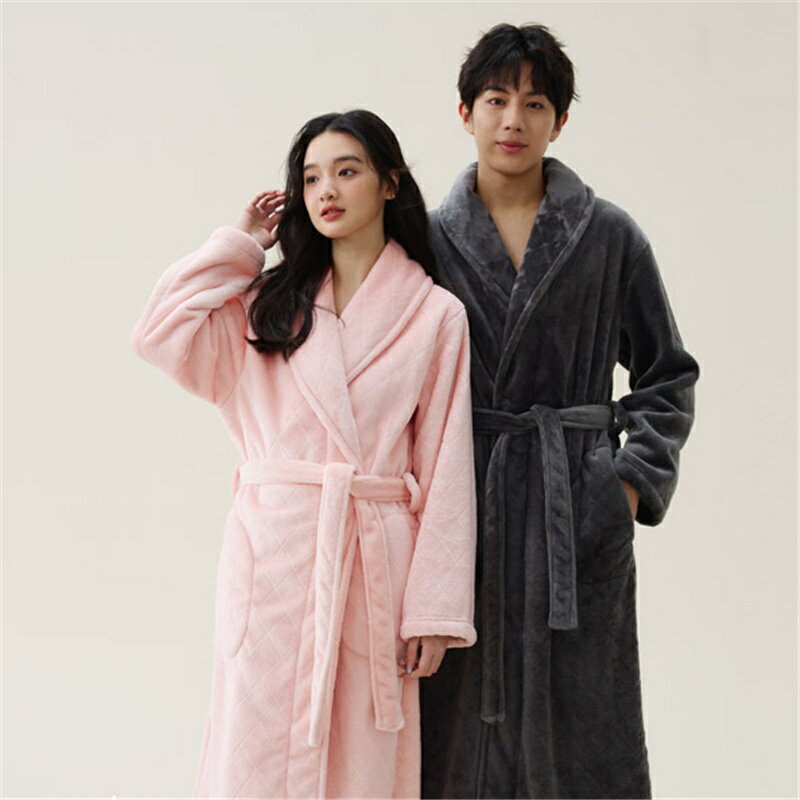 バスローブ ペア カップル もこもこ 厚手 冬 裏起毛 パジャマ 秋冬 ロング フランネル タオル地 レディース バスローブ単品 メンズ 大きいサイズ 高級 ガウン ルームウェア バスタオル ふわふわ 部屋着 母の日 プレゼント ママ 秋 着るタオル 風呂上がり おしゃれ 旅行