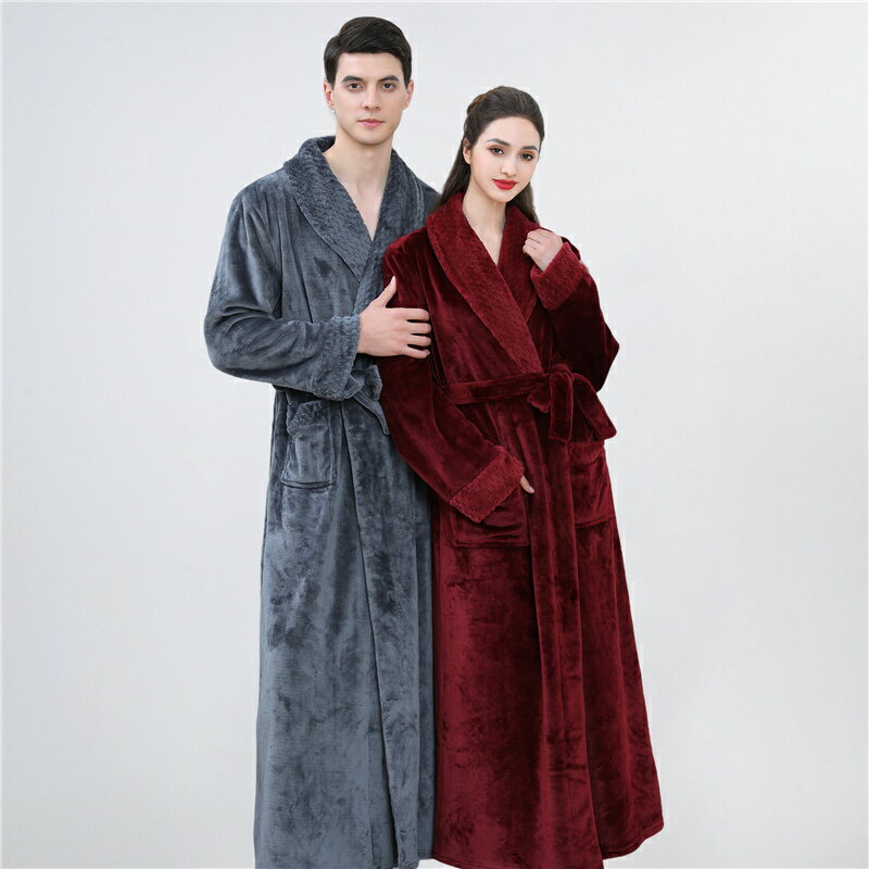 バスローブ ペア カップル もこもこ 厚手 裏起毛 パジャマ 秋冬 ロング フランネル タオル地 レディース バスローブ単品 メンズ 大きいサイズ 高級 ガウン ルームウェア バスタオル ふわふわ 部屋着 母の日 プレゼント ママ 秋 冬 着るタオル 風呂上がり おしゃれ