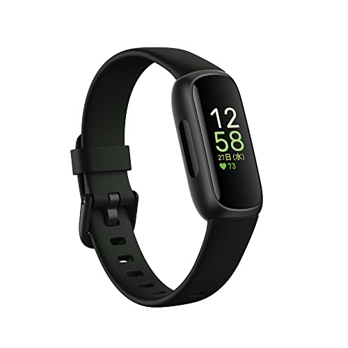 フィットビット スマートウォッチ（売れ筋ランキング） Fitbit Inspire 3 フィットネストラッカーMidnight Zen/Black[最大10日間のバッテリーライフ/心拍計][日本正規品]