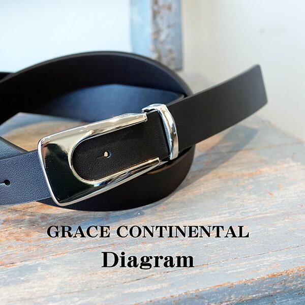 【2025秋冬新作】グレースコンチネンタル GRACE CONTINENTAL ダイヤグラム Diagram ボリュームバックル..