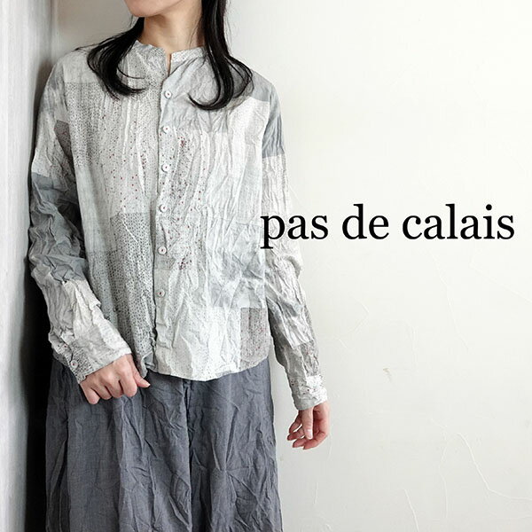 2024SS パドカレ pas de calais 25th ギンガムチェック 半袖Tシャツ 36‖ブラック×カーキ トップス プルオーバー【2400014768459】 楽天市場】pas de calais（袖の長さ半袖）の通販