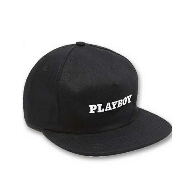 セール GOODWORTH PLAYBOY コラボ キャップ ブラック グッドワース×プレイボーイ BLACK LOGO SNAPBACK 帽子 ユニセックス メンズ レディース ブラック 黒 送料込み 送料無料