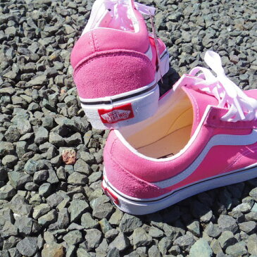 VANS ヴァンズ OLD SKOOL オールドスクール レディース ローカット pink lemonade true white 23.5cmから25.5cmまで 通勤 通学 ストリートコーデに 送料込み価格