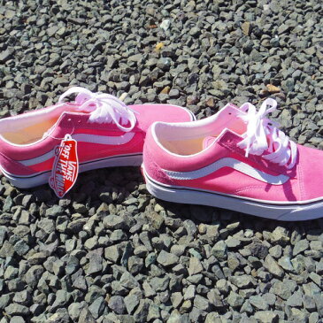 VANS ヴァンズ OLD SKOOL オールドスクール レディース ローカット pink lemonade true white 23.5cmから25.5cmまで 通勤 通学 ストリートコーデに 送料込み価格