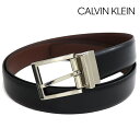 【ゴールデンウィークセール開催中】 カルバンクライン ベルト リバーシブル メンズ Calvin Klein CK Belt ブラック ブラウン 11CK010...