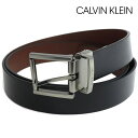 【スプリングセール開催中】カルバンクライン ベルト リバーシブル メンズ Calvin Klein CK Belt ブラック ブラウン 11CK010024 【...