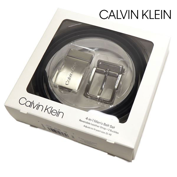 Rakuten - 【スーパーSALE開催中！】カルバンクライン ベルト メンズ リバーシブル仕様 CALVIN KLEIN BELT ブラック ブラウン 11CK020017 014 ギフトラッピング無料