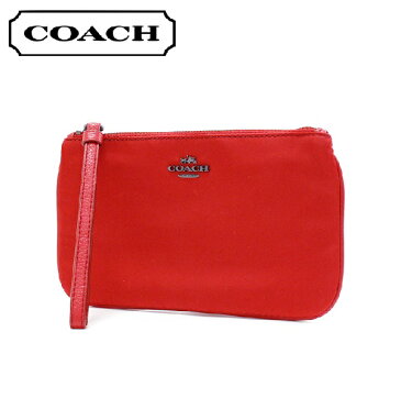 【SALE！ 在庫限り】 コーチ ポーチ レディース COACH 小物 リストレット トゥルーレッド F58068 QBDN8 【送料無料♪】【あす楽】